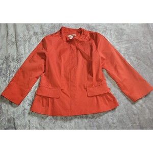 Kenneth Cole New York Women's Red Blazer Jacket | Cute! Sz 8